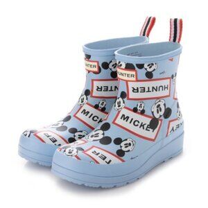HUNTER x DISNEY Mickey Mouse Rain Boots in Multi Size US 8 / UK 6